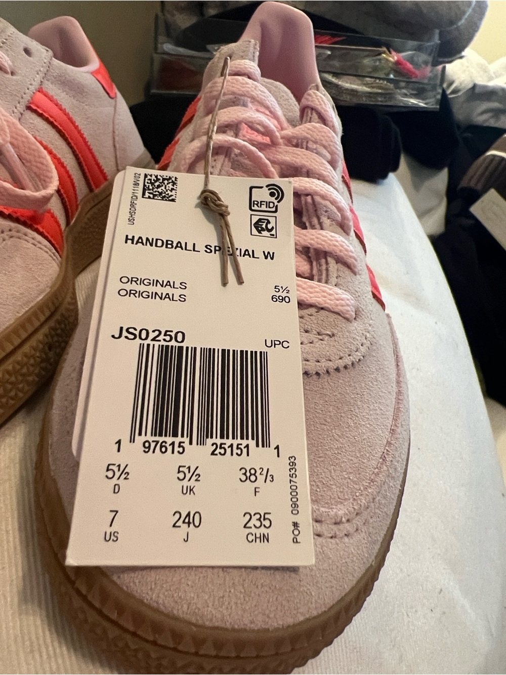 Women’s Adidas Handball Spezial Sneakers NEW - Picture 4 of 7